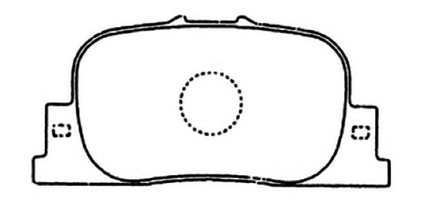 Brake Pad Set, disc brake (AKD-1431)