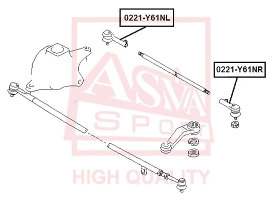 Tie Rod End (0221-Y61NL)