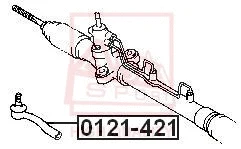 Tie Rod End (0121-421)