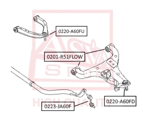Ball Joint (0220-A60FU)