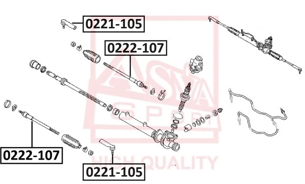 Tie Rod End (0221-105)