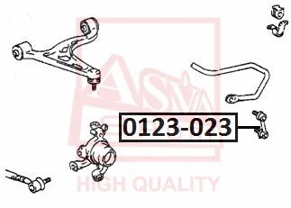 Link/Coupling Rod, stabiliser bar (0123-023)