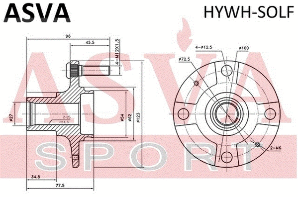 Wheel Hub (HYWH-SOLF)
