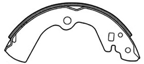 Brake Shoe Set (AKS-1170)