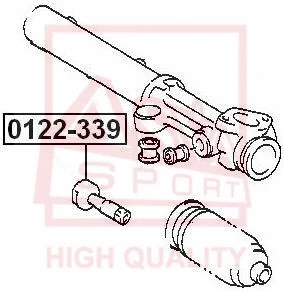 Inner Tie Rod (0122-339)