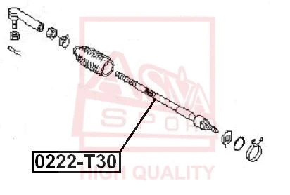 Inner Tie Rod (0222-T30)
