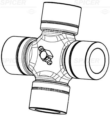 Joint, propshaft (7687450600000)