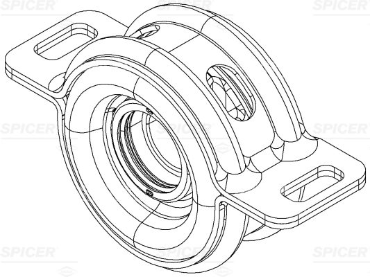 Suspension, propshaft (5016911)
