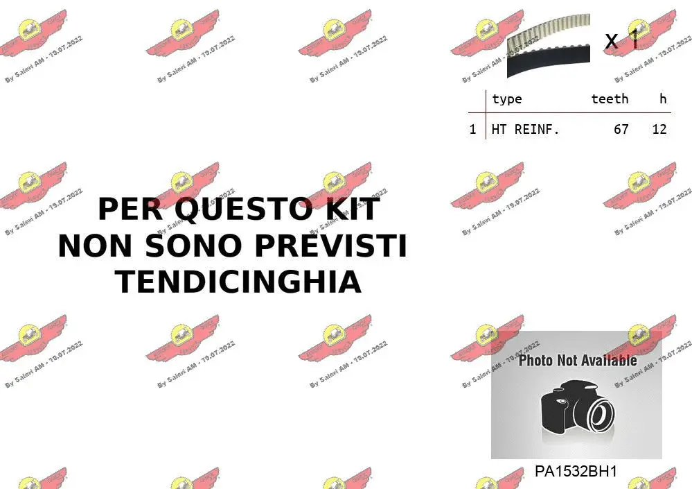Water Pump & Timing Belt Kit (04.5B04PA3)