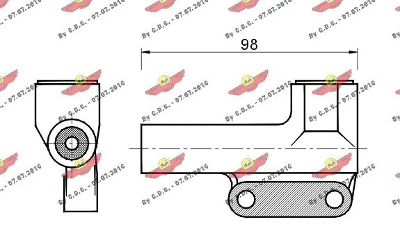 Vibration Damper, timing belt