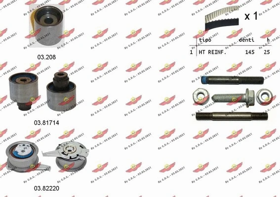 Timing Belt Kit (04.5479)