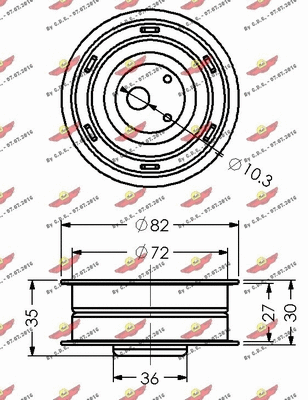Tensioner Pulley, timing belt