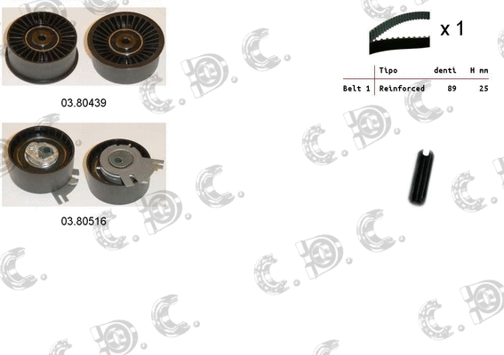 Timing Belt Kit (04.5110)