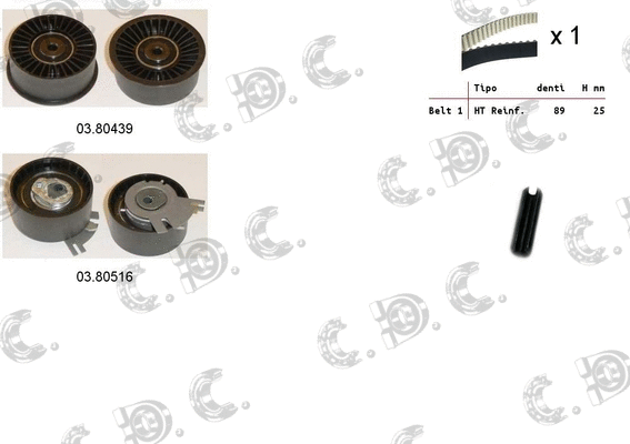 Timing Belt Kit (04.5341)