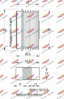 Alternator Freewheel Clutch