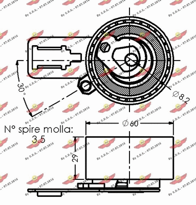 Tensioner Pulley, timing belt