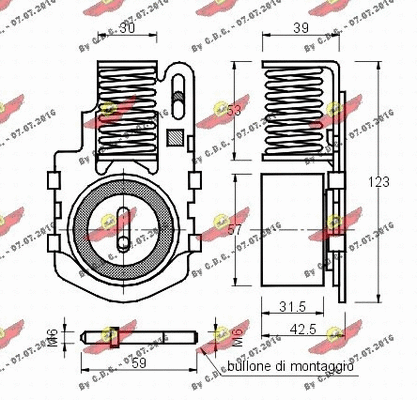 Tensioner Pulley, timing belt
