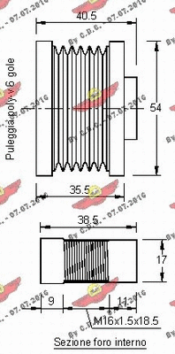 Alternator Freewheel Clutch