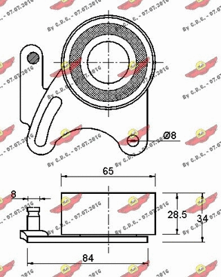 Tensioner Pulley, timing belt