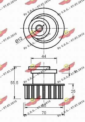 Tensioner Pulley, timing belt