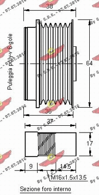 Alternator Freewheel Clutch