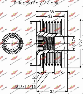 Alternator Freewheel Clutch