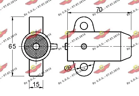 Vibration Damper, timing belt