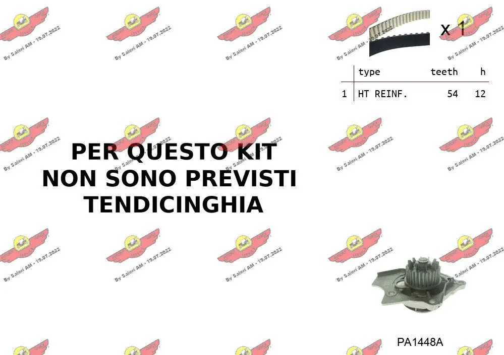 Water Pump & Timing Belt Kit (04.5B05PA)