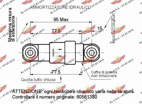 Vibration Damper, V-ribbed belt