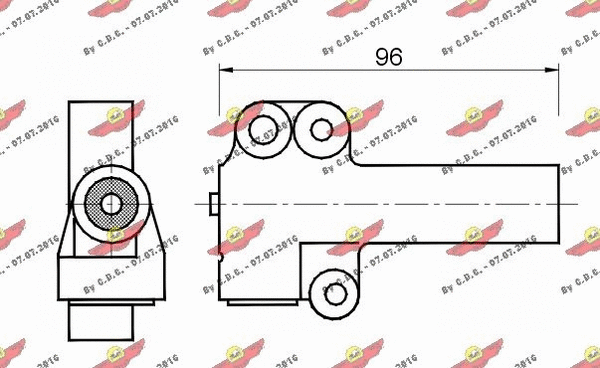 Vibration Damper, timing belt