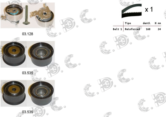 Timing Belt Kit (04.5232)