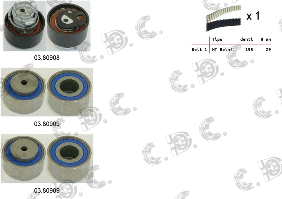 Timing Belt Kit (04.5302)