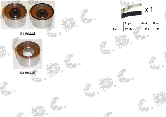 Timing Belt Kit (04.5447)