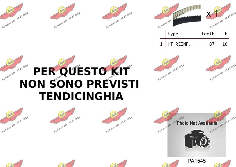Water Pump & Timing Belt Kit