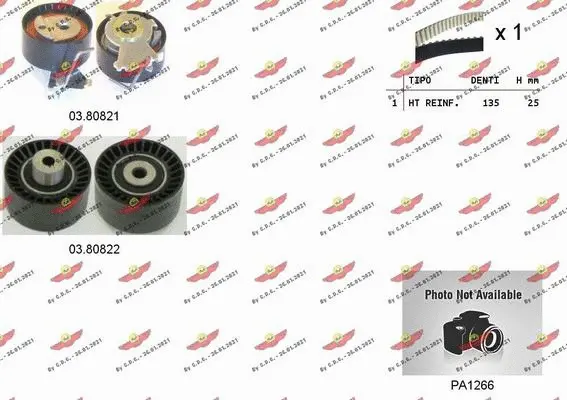 Water Pump & Timing Belt Kit (04.5269PA)