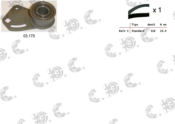 Timing Belt Kit (04.5192)