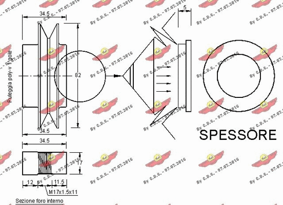 Alternator Freewheel Clutch