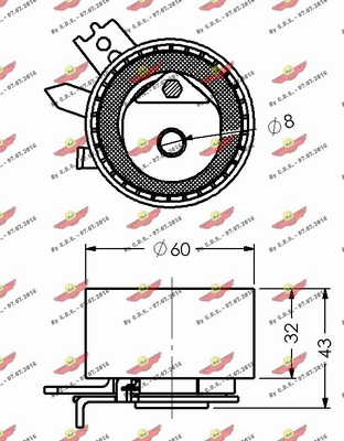 Tensioner Pulley, timing belt