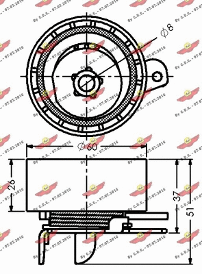 Tensioner Pulley, timing belt