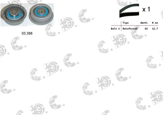 Timing Belt Kit (04.5187)