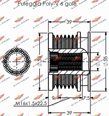 Alternator Freewheel Clutch