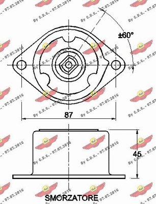 Belt Tensioner, V-ribbed belt