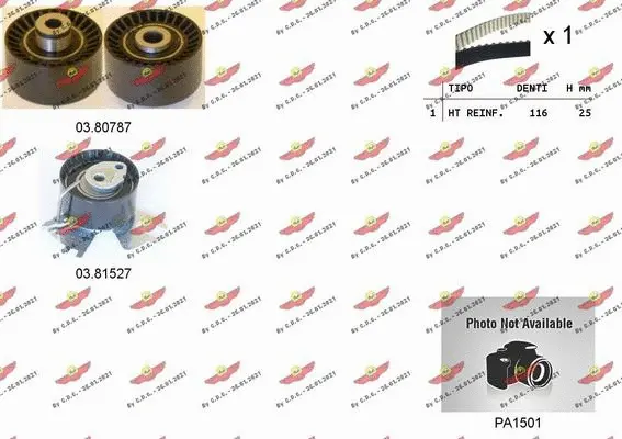 Water Pump & Timing Belt Kit (04.5346PA)