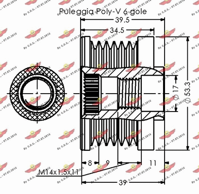Alternator Freewheel Clutch