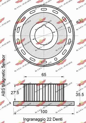 Deflection/Guide Pulley, timing belt