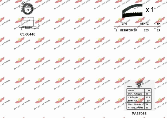 Water Pump & Timing Belt Kit