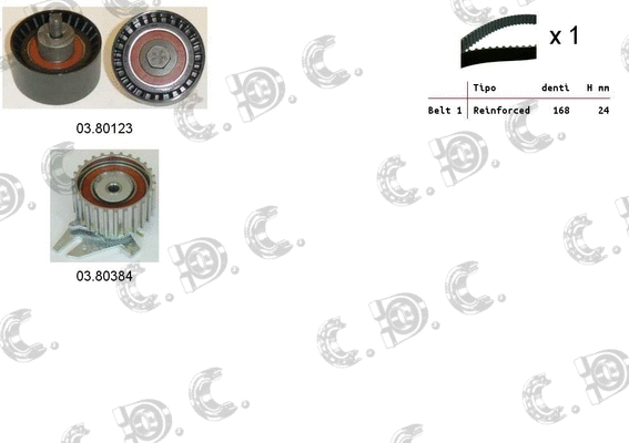 Timing Belt Kit (04.5136)