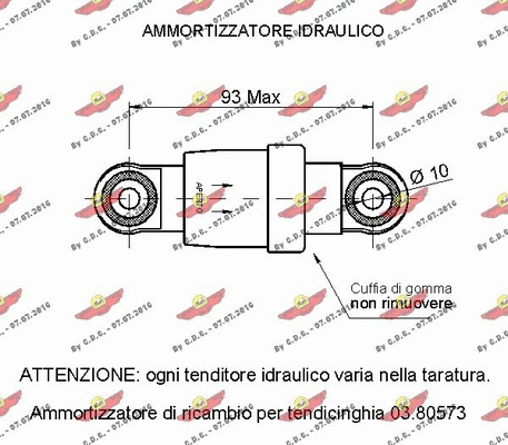 Vibration Damper, V-ribbed belt