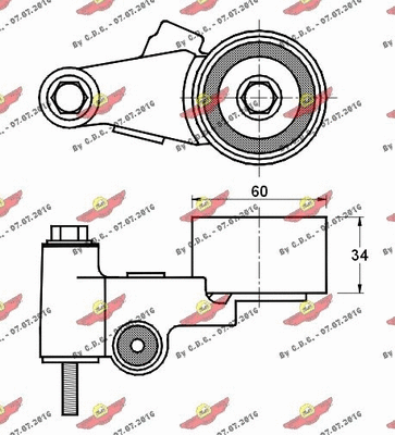 Tensioner Pulley, timing belt