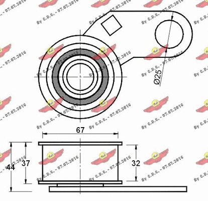 Tensioner Pulley, timing belt